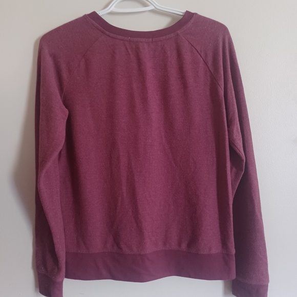 Maroon Grayson Threads XS Sweater, Peace Love Wine - Picture 5 of 5